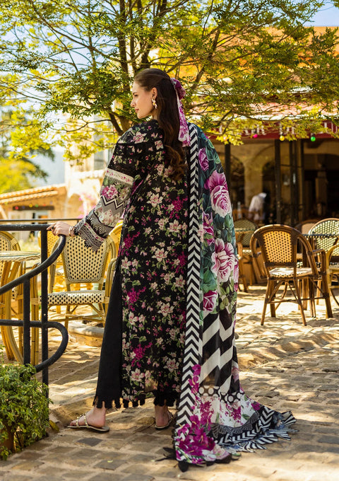 ZAINAB CHOTTANI -3 Piece Unstitched Embroidered Lawn Suit | Zemestan