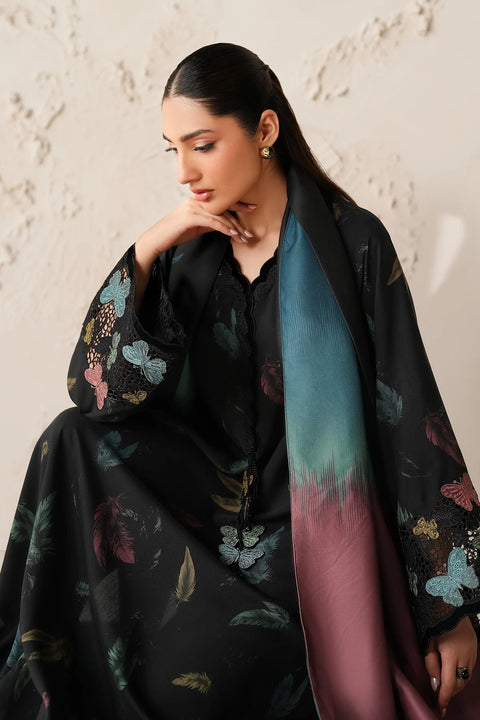 BAROQUE Embroidered Lawn Suits Unstitched 3 Piece UF-4308