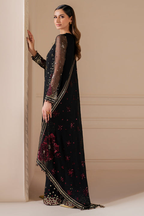 JAZMIN - 3PC CHIFFON EMBROIDERED WITH EMBROIDERED DUPATTA -UC-3070