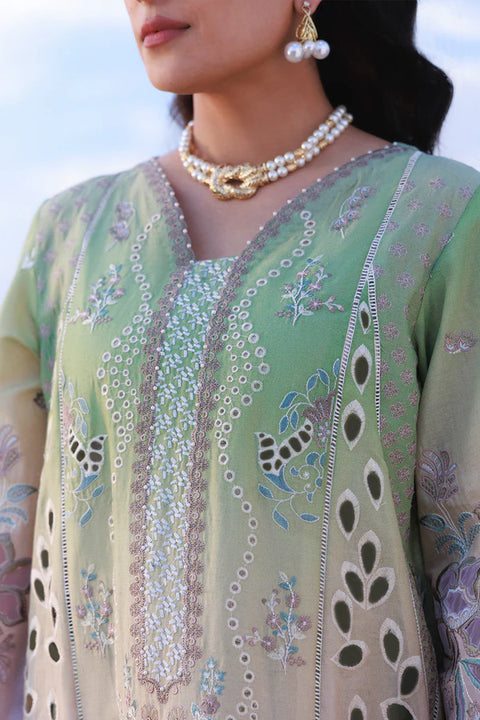Nureh - Amaris Emelfie NE-228 - Luxury Lawn Embroidered Unstitched 3 Piece