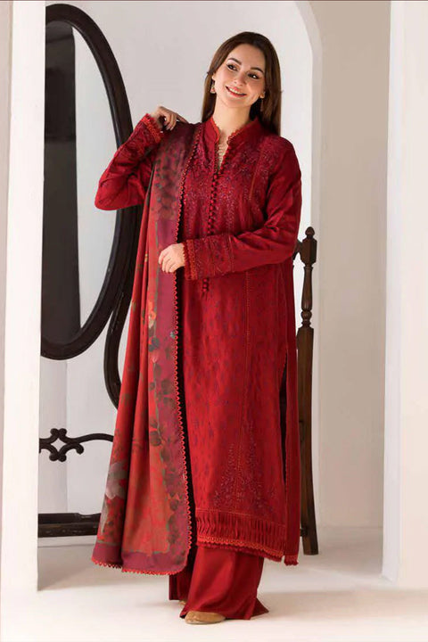 Sobia Nazir Embroidered Marina Unstitched 3Pc Suit WS24-1A