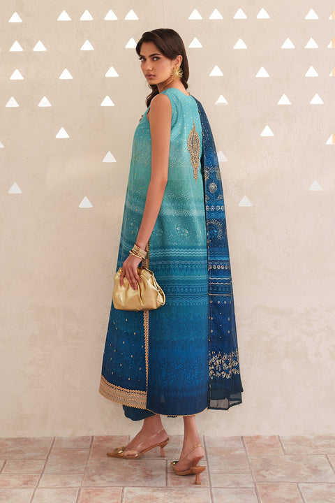BAROQUE - Luxury Lawn 3 Piece Unstitched - UF-4400