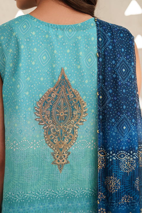BAROQUE - Luxury Lawn 3 Piece Unstitched - UF-4400