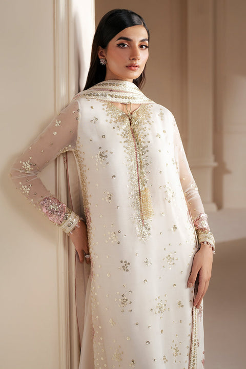 JAZMIN - 3PC CHIFFON EMBROIDERED WITH EMBROIDERED DUPATTA -UC-3069