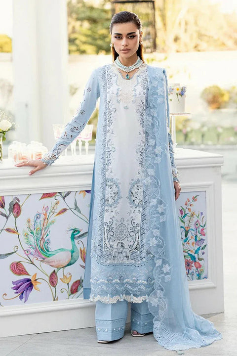 Qalamkar - The Eid Edit Chikankari - CS-01 Tasha - Unstitched