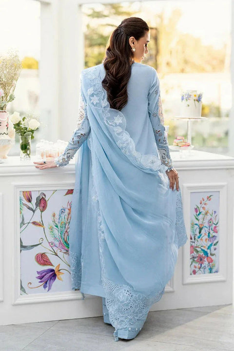Qalamkar - The Eid Edit Chikankari - CS-01 Tasha - Unstitched