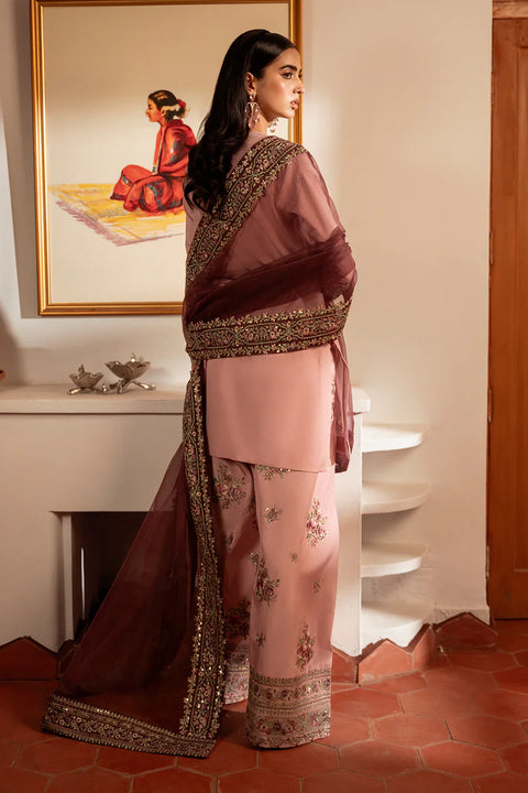 Aneelas Luxury Lawn 3 Piece Unstitched -Lilac Serenity
