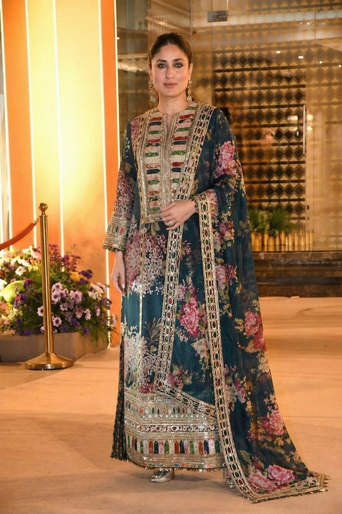Sabyasachi - Luxury Lawn Embroidered 3 Piece Unstitched - ZINK