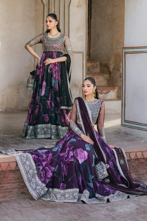 Iznik Luxury Chiffon Embroidered Collection Unstitched UE-321