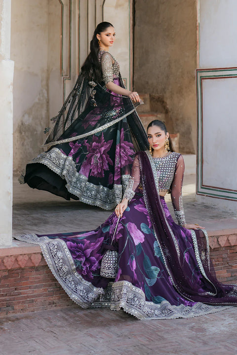 Iznik Luxury Chiffon Embroidered Collection Unstitched UE-321