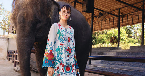 Maria b - 3 Piece Unstitched Embroidered Lawn Suit :MPT-MPT-2912-A