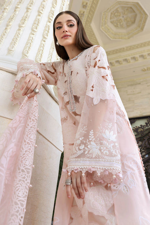 Maria b - 33 Piece Unstitched Embroidered Lawn Suit - EL-26-02