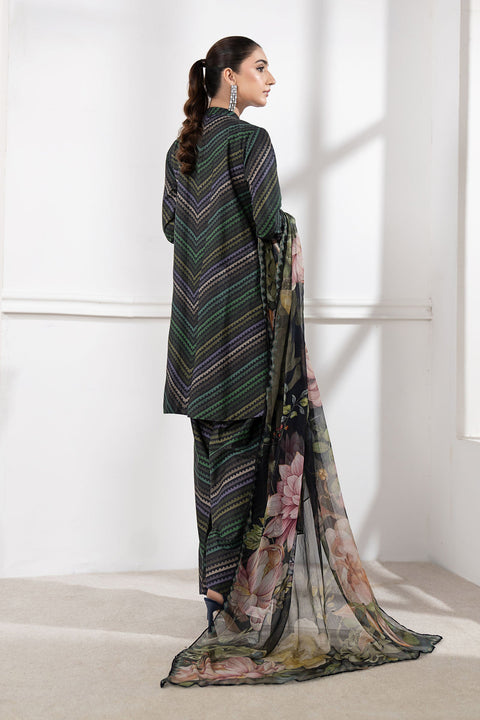 MARIA B - 3 Piece Unstitched Embroidered Lawn Suit | MPS-2705-A