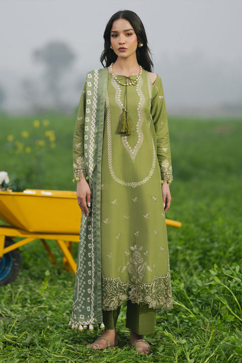 IZEL - Lawn Unstitched Embroidered Collection with Printed Dupatta - KPR26