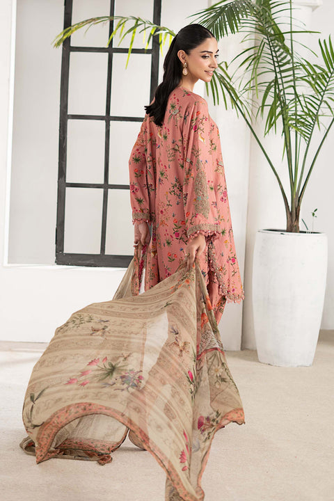 MARIA B - 3 Piece Embroidered Khaddar MPS-2707-A