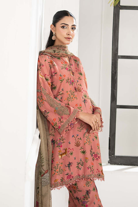 MARIA B - 3 Piece Embroidered Khaddar MPS-2707-A