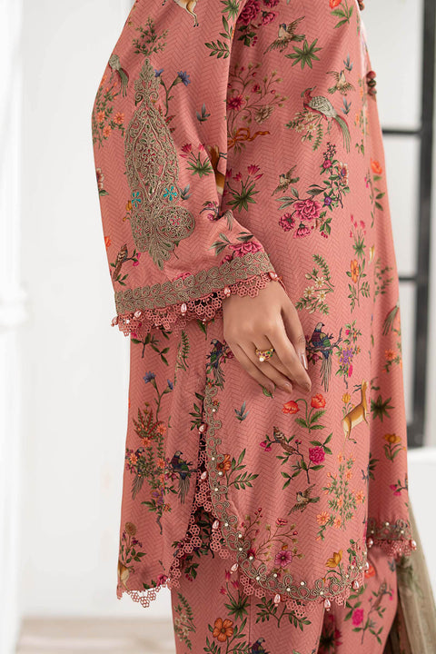 MARIA B - 3 Piece Embroidered Khaddar MPS-2707-A