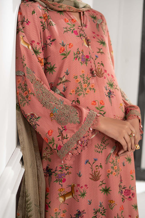 MARIA B - 3 Piece Embroidered Khaddar MPS-2707-A