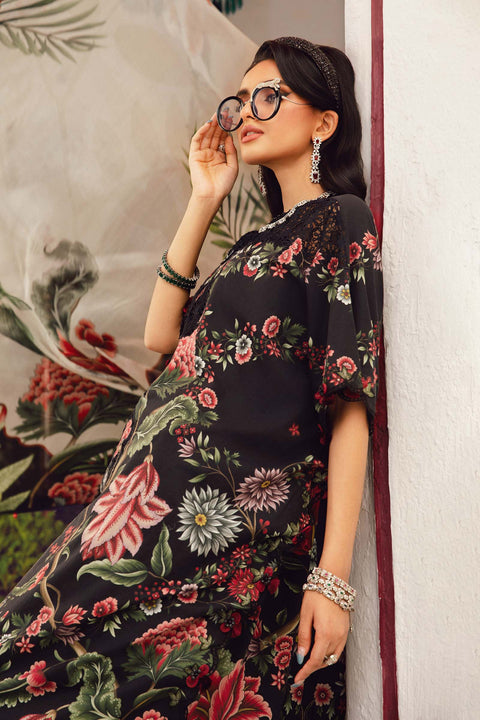Maria.B 3 Piece Unstitched Embroidered Lawn Suit | MPT-2709-B
