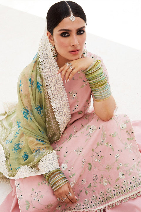 Zara Shahjahan Embroidered Luxury Lawn Unstitched 3Pc Suit D-03A