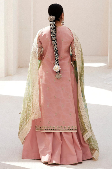 Zara Shahjahan Embroidered Luxury Lawn Unstitched 3Pc Suit D-03A