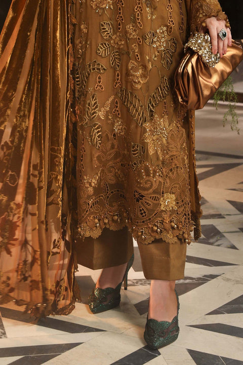 Maria-B  - 3-piece luxury unstiched embroidered dress- ( MPC-26-205 / D5)
