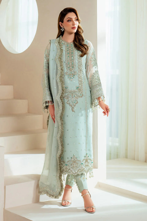 Alizeh - 3pc Unstitched Luxury Chiffon Collection - Orla