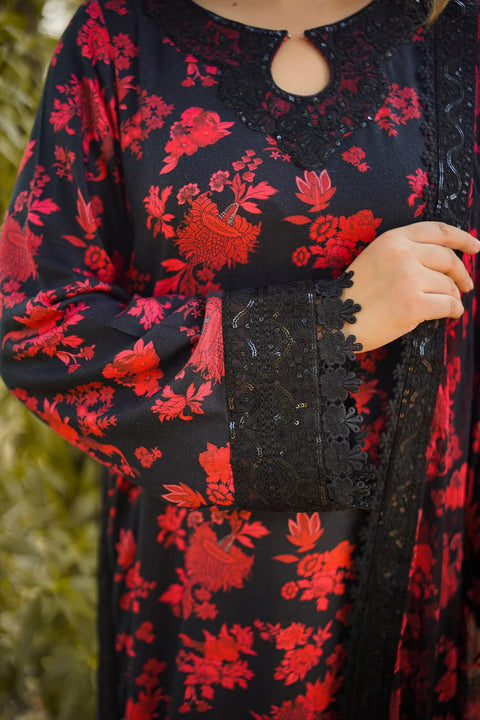 Aneelas - Luxury Lawn Embroidered 3 Piece Unstitched - WPR-21