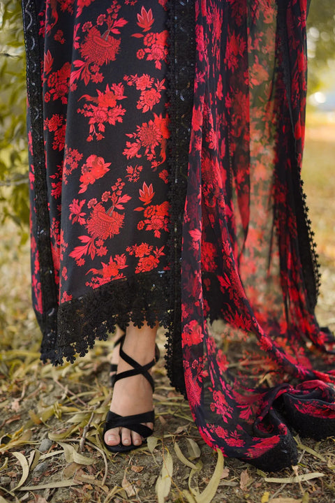Aneelas - Luxury Lawn Embroidered 3 Piece Unstitched - WPR-21