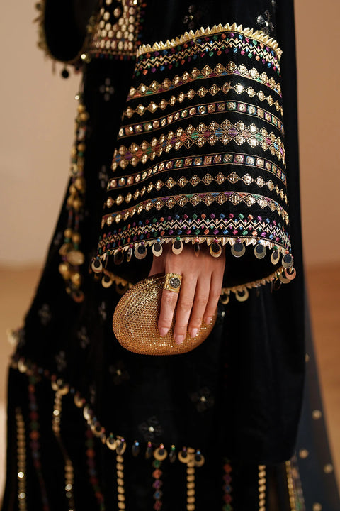 JAZMINE - Luxury Formals Embroidered Velvet Formal VVF D-5