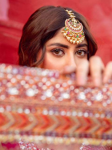 Bin Ilyas Luxury Raw Silk Collection D-607 Wedding Collection