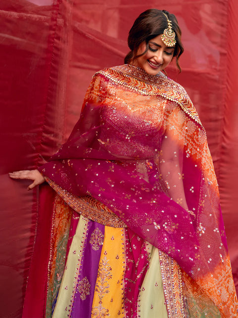 Bin Ilyas Wedding Festive Luxury Raw Silk Collection D-607