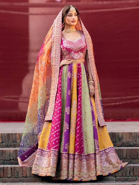 Bin Ilyas Wedding Festive Luxury Raw Silk Collection D-607