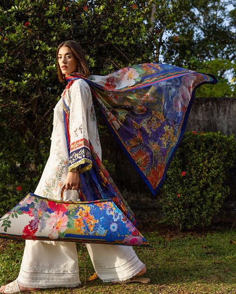 Esmel Mon Tresor Luxe Lawn Unstitched Embroidered 3Pc -08