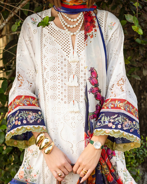 Esmel Mon Tresor Luxe Lawn Unstitched Embroidered 3Pc -08