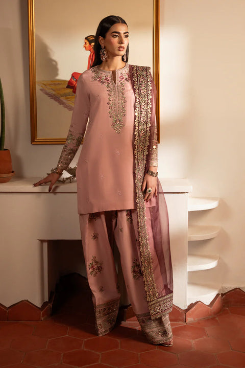 Aneelas Luxury Lawn 3 Piece Unstitched -Lilac Serenity
