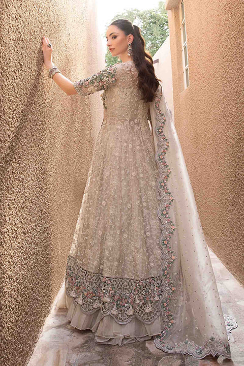 Maria B - Embroidered Organza Suit Unstitched 3 Piece - Irem