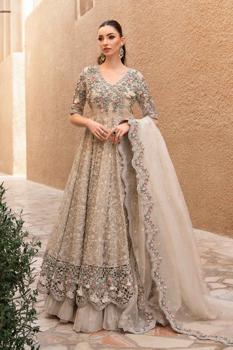 Maria B - Embroidered Organza Suit Unstitched 3 Piece - Irem