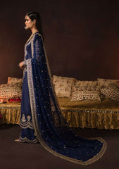 Afrozeh Divani Unstitched Embroidered Velvet 3 Pieces Suit AS-V1-01 MAYA