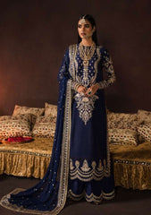Afrozeh Divani Unstitched Embroidered Velvet 3 Pieces Suit AS-V1-01 MAYA