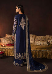 Afrozeh Divani Unstitched Embroidered Velvet 3 Pieces Suit AS-V1-01 MAYA