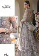 ELAF - Unstitched Embroidered Chiffon Suit - Veer Di Wedding - Luxury Bridal - EVW#01 (Shehr Bano)