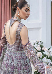 ELAF - Unstitched Embroidered Chiffon Suit - Veer Di Wedding - Luxury Bridal - EVW#01 (Shehr Bano)