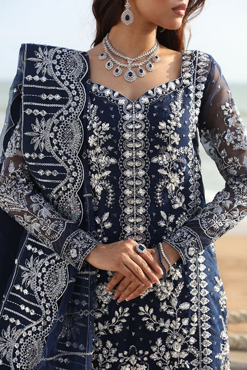 GULAAL - 3 Piece Unstitched Embroidered Organza Suit |  LP-36 Izar