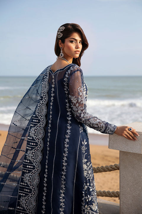 GULAAL - 3 Piece Unstitched Embroidered Organza Suit |  LP-36 Izar