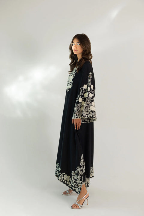 AGHA NOOR - 2PC DHANAK EMBROIDERED SHIRT WITH EMBROIDERTED TROUSER -512