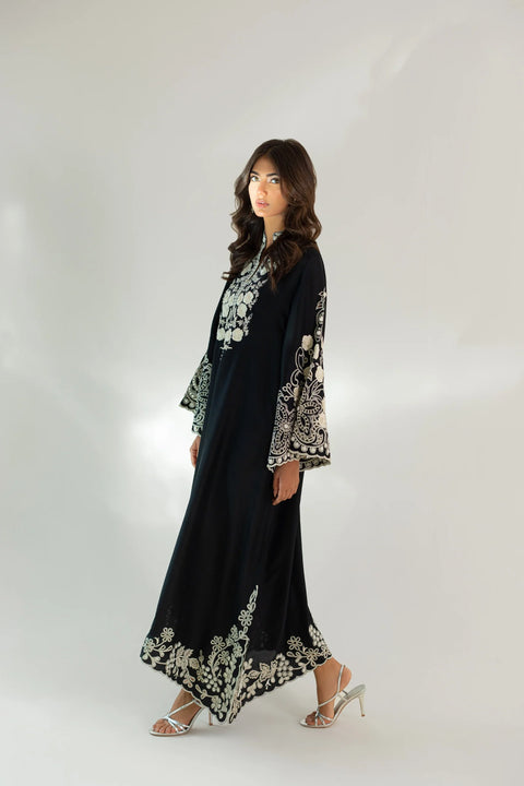 AGHA NOOR - 2PC DHANAK EMBROIDERED SHIRT WITH EMBROIDERTED TROUSER -512