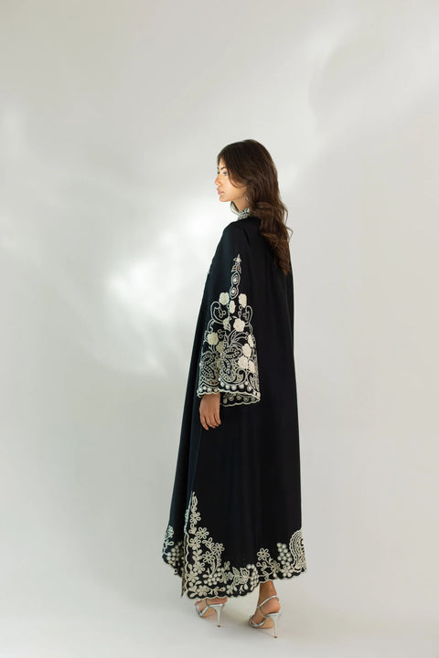 AGHA NOOR - 2PC DHANAK EMBROIDERED SHIRT WITH EMBROIDERTED TROUSER -512