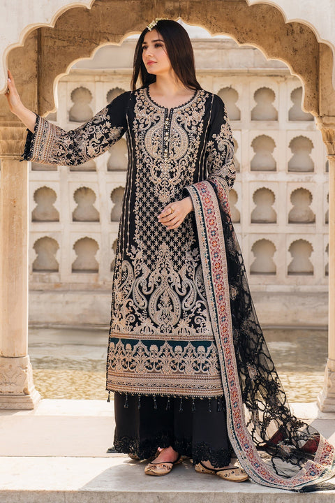 Imrozia Premium | Meeras Luxury Organza Net Unstitched Embroidered 3Pc Suit