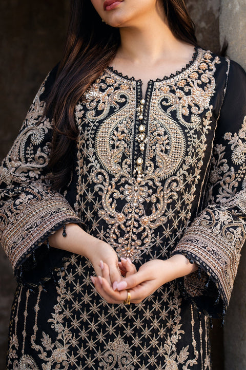 Imrozia Premium | Meeras Luxury Organza Net Unstitched Embroidered 3Pc Suit